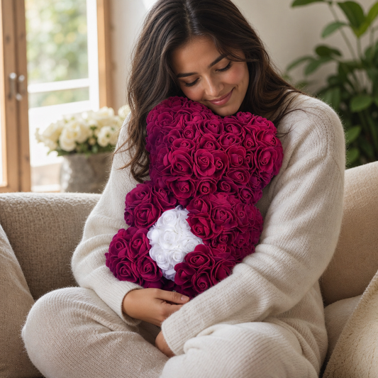 Ours Rose Artificielle — model-hug