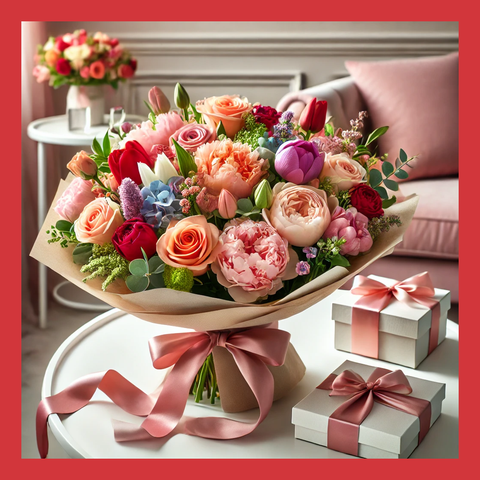 Fleurs favorites des Femmes, offrir un Cadeau