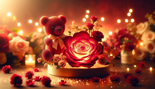 La Rose Rouge, Symbole d'Amour
