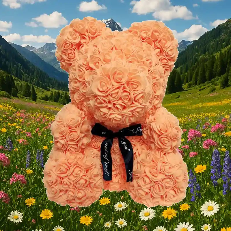 Ours en Rose Orange