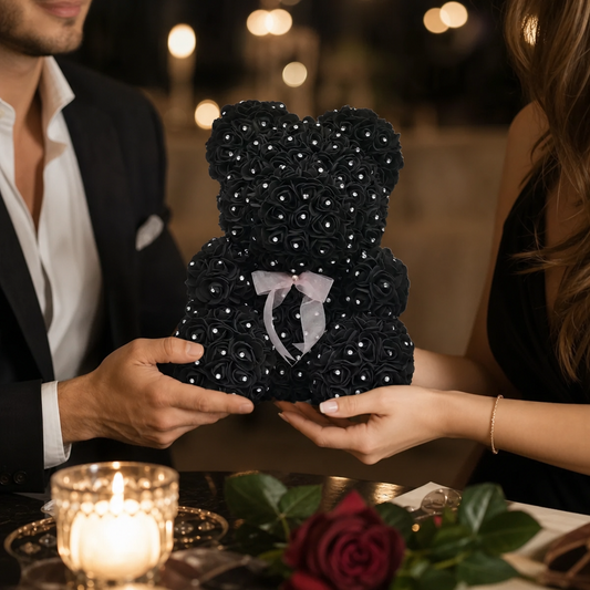 Ours avec Fleurs — model-hands-exchange