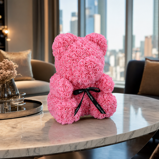 Ours en Rose Fleuriste — hero-livingroom