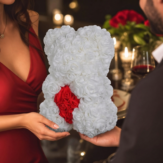 Ours en Rose Rouge et Blanc — model-hands-exchange