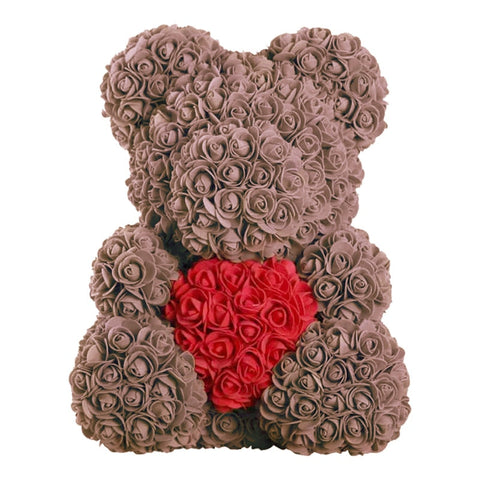 ours en rose coeur