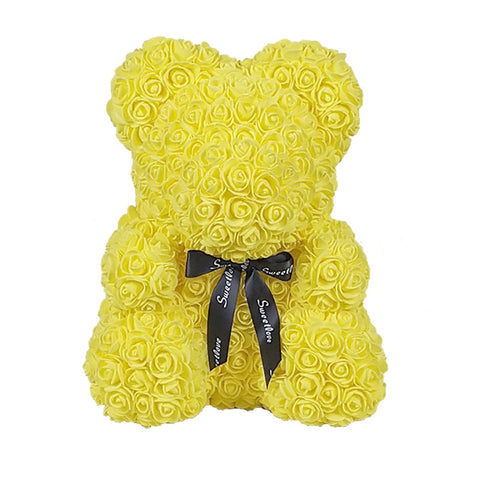 ours en rose jaune