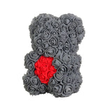 Ourson en Rose Gris