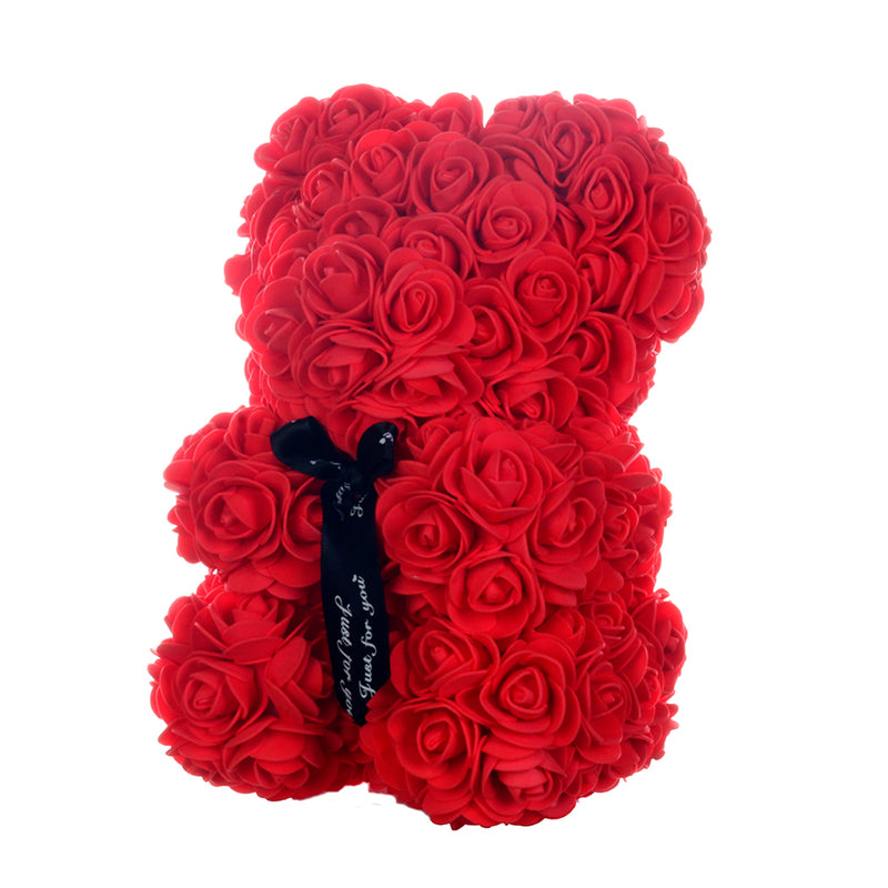Ourson Rose Rouge (25 cm)